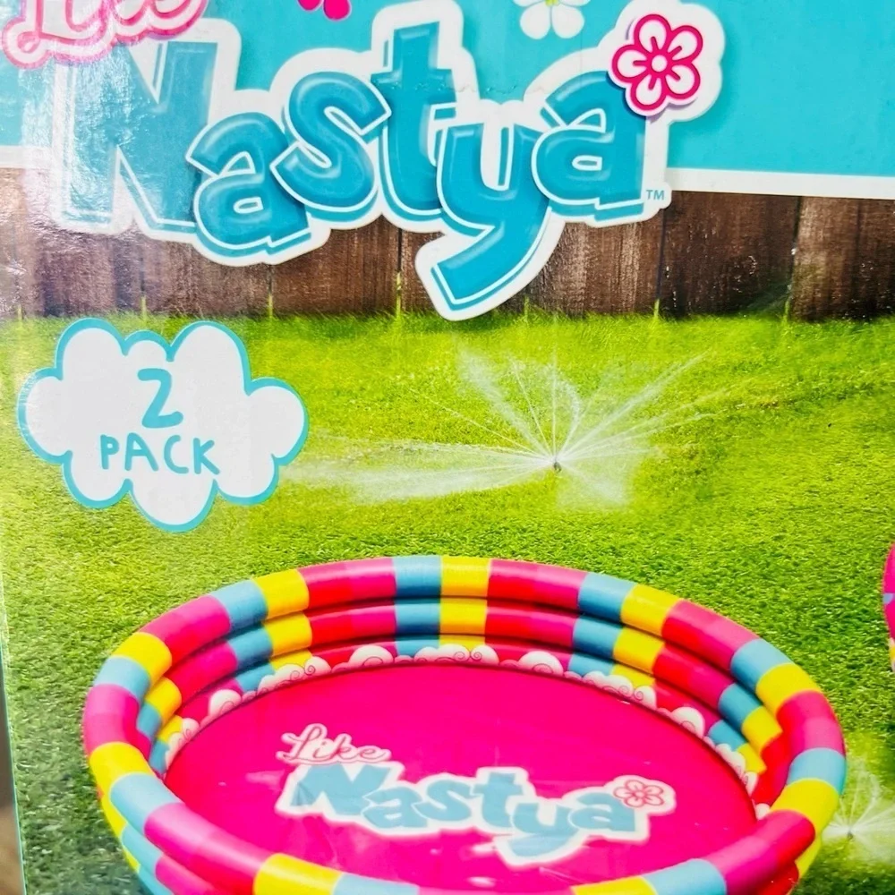Princess Multicolor Kiddie Pools 2 pack new